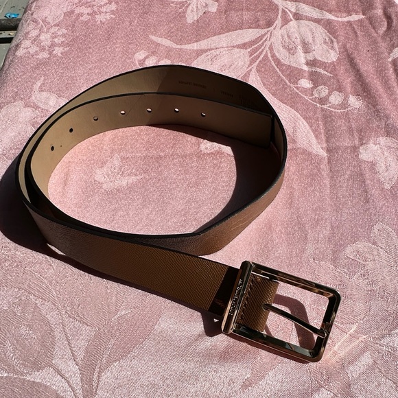 Michael Kors Leather Belt Size Large